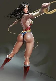 #Wonder #Woman #Fan #Art. (Wonder Woman) By: Cheol Joo Lee. 
