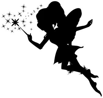 Library of pixie silhouette clipart royalty free stock png f