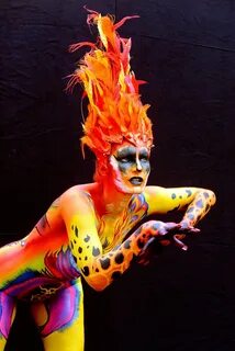 Body painting festival in Austria - in pictures Body paintin
