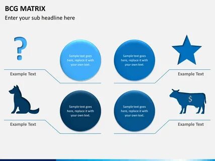 BCG Matrix PowerPoint Template SketchBubble