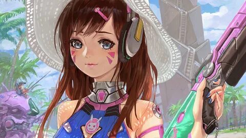 Full HD 1080p dva overwatch wallpapers free download