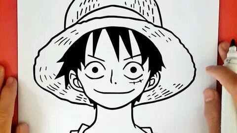 HOW TO DRAW LUFFY