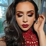 Instagram Cranberry makeup, Red makeup, Dramatic makeup