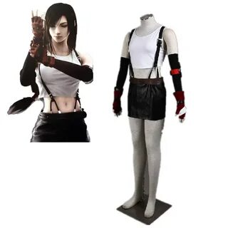 Final Fantasy Series Tifa Lockhart Game ver Cosplay Costume 