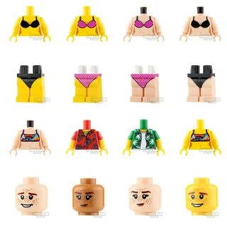 Firestar Toys: Minifigure Love Island - Awesome Bikini Swimw