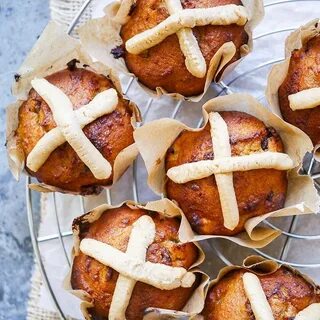 Hot Cross Muffins by nourish_everyday Quick & Easy Recipe Th
