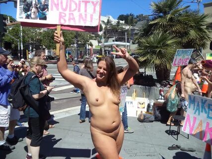 Photo I took at the Body Freedom Parade in San Francisco, May 20, 2017 Porn Pic 