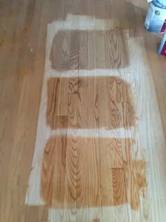 Duraseal stain colors. Top Weathered Oak, Middle Fruitwood, 