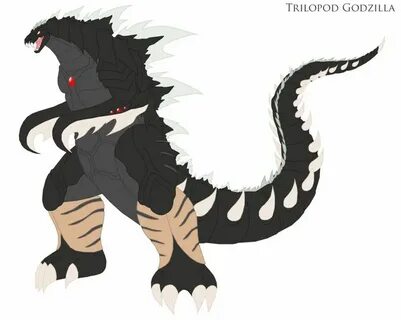 Trilopod Godzilla by https://www.deviantart.com/pyrus-leonid