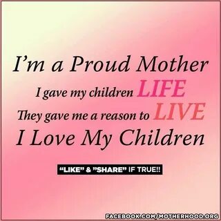I'm a proud mother Proud mom quotes, Mom quotes, Parents quo