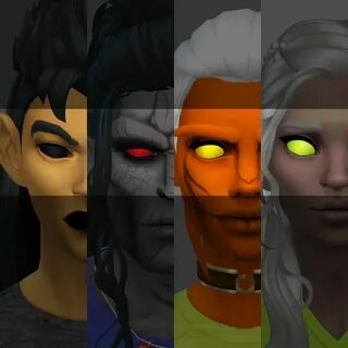 Pin by Annie on Sims 4: Makeup Demon eyes, Sims 4 cc eyes, S