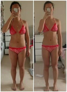 140 lbs Fat Loss Before and After 5'6 Female 300 lbs to 160 