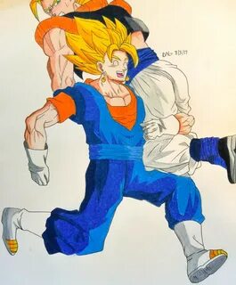 Vegito And Gogeta - Dragon Ball Z Fan Art by ArtworxChan on 