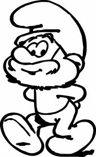 Papa Smurf Drawing at GetDrawings Free download