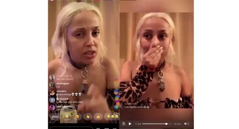 Doja Cat Appears To Be 'High' On IG - Fans Think She’s On Co