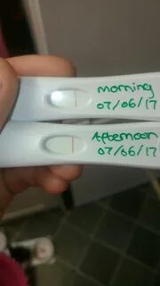faint line on pregnancy test when held up to light - Wonvo