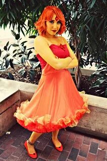 Adventure Time's Flame Princess Costume for Cosplay & Hallow