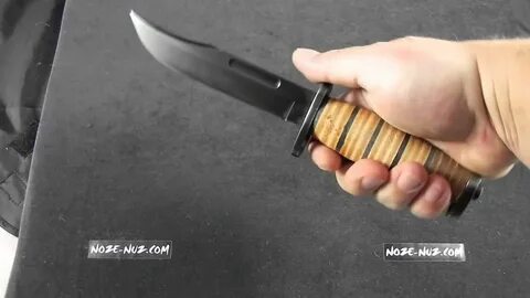 BU119BRS1 Buck Brahma Fixed Blade - YouTube