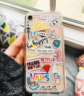 VSCO Girl Vibes Diy iphone case, Iphone case stickers, Girl 