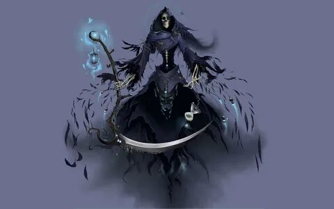 Female Grim Reaper Art Wallpapers Wallpapers - Most Popular 