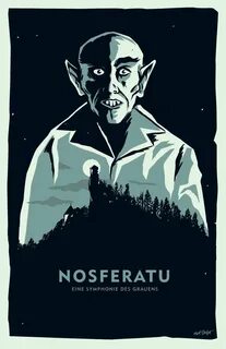 French Language Giclée Print Movie Poster 1922 Nosferatu Art