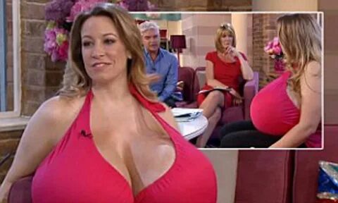 with the biggest breasts Chelsea Charms the woman with the largest natural ...