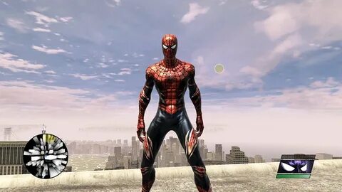 Spider Man Web of Shadows Battle damaged suit Mod!!! - YouTu