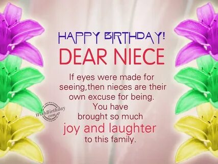 3Rd Birthday Wishes Niece : Happy 15th Birthday Niece card #