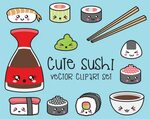 How To Draw Sushi Cute