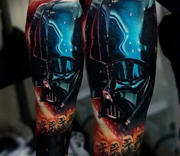 Darth Vader tattoo by Andrey Stepanov Photo 27757