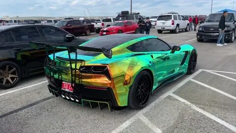 Wrapped 2021 Corvette / Trippie Redd S Bespoke Widebody C8 C