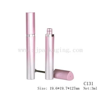 Fancy pink refreshing color mascara tube slim mascara tube g