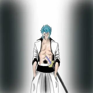 Grimmjow ← an anime Speedpaint drawing by Bankai - Queeky - 