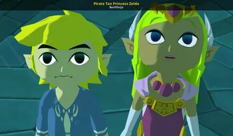 Pirate Tan Princess Zelda The Legend of Zelda: The Wind Wake