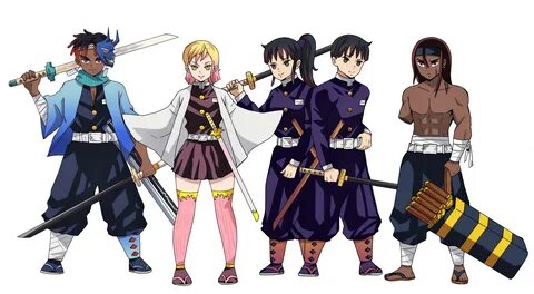 demonslayerkibutsujiaddict8: Demon Slayer Oc Characters / De