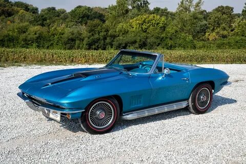 Marina Blue 1967 Chevrolet Corvette