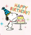Pin by Cindy Hicks on HB2Y Happy birthday snoopy images, Sno