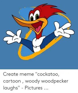 Create Meme Cockatoo Cartoon Woody Woodpecker Laughs - Pictu
