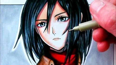 Mikasa Drawing at PaintingValley.com Explore collection of M