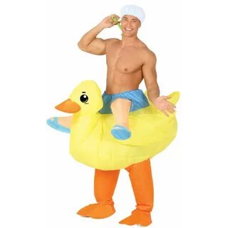 Disfraz a Hombros de Patito Hinchable para Adulto Comprar