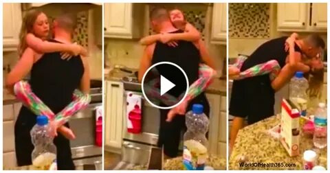 MOM THINKS DAD & DAUGHTER ARE COOKING BREAKFAST—WHEN SHE SEE