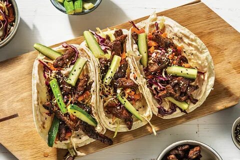 Japanese Beef Tacos Recipe HelloFresh Recipe Hello fresh rec