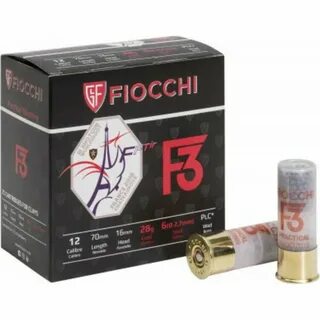 Fiocchi F3 Practical Shooting 12/70 28g 25штк, информация о 