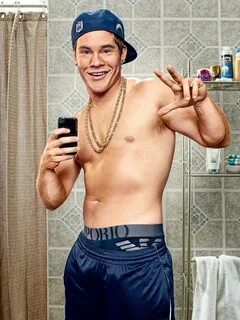 From Comedy Central's Workaholics, Adam DeVine strikes a "ba
