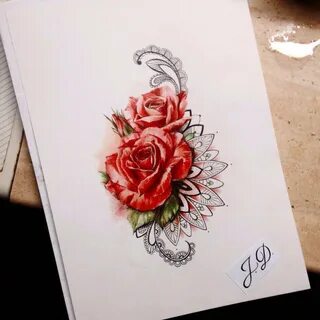 Russia Cover tattoo, Gem tattoo, Rose drawing tattoo