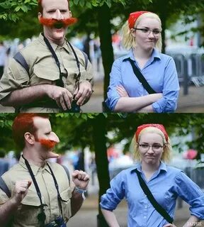 Excellent cosplay of the Wild Thornberries! Couples cosplay,