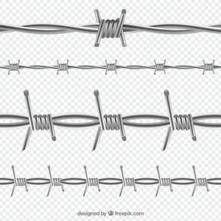 Free Vector Barbed wire pack