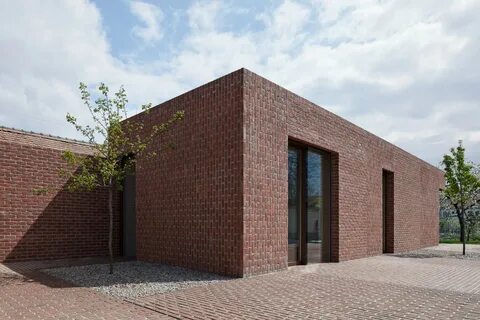 An elegy of brick: Brick Garden with Brick House by Jan Pros