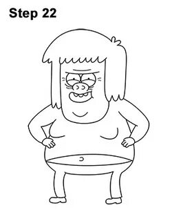 How to Draw Muscle Man (Regular Show)