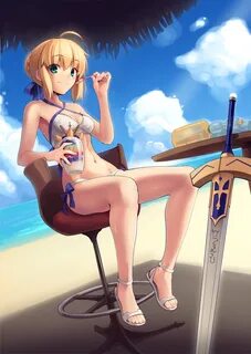 Archer (Artoria Pendragon) - Saber (Fate/stay night) - Image